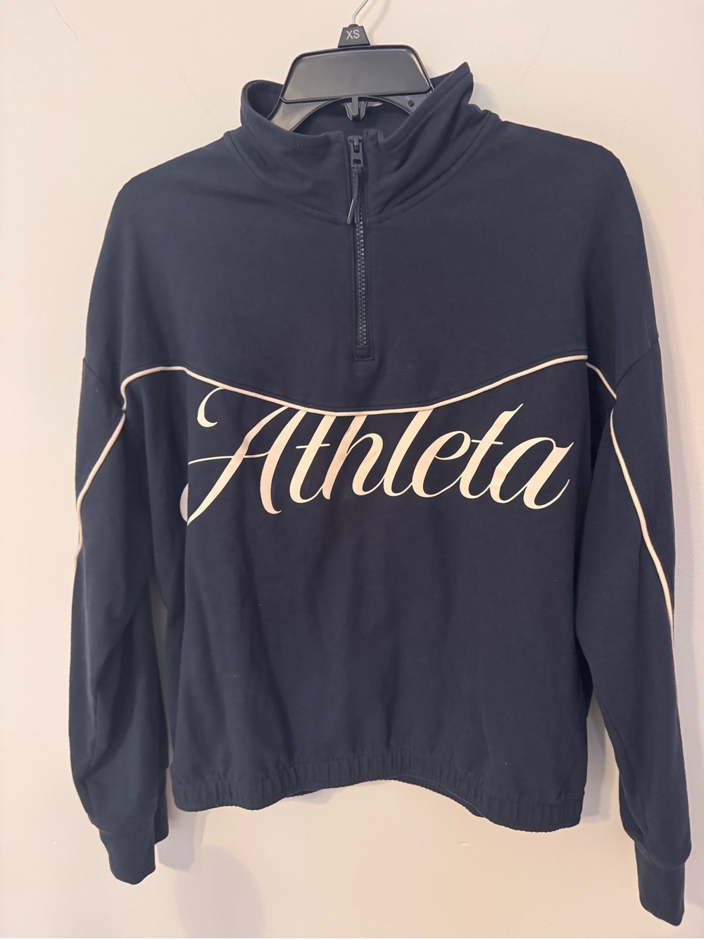 Athleta Girls School Vibes 1/4 Zip Sweatshirt
